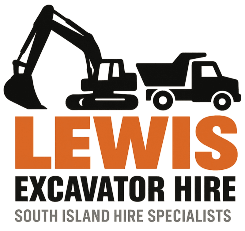 Lewis Excavator Hire — South Island Hire Specialists